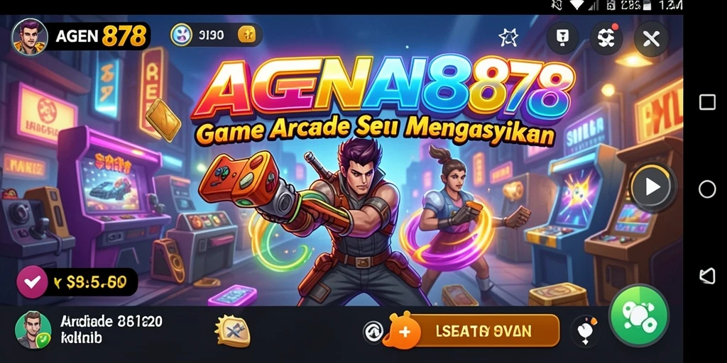 Tampilan gameplay AGEN878 yang penuh warna dan menarik.