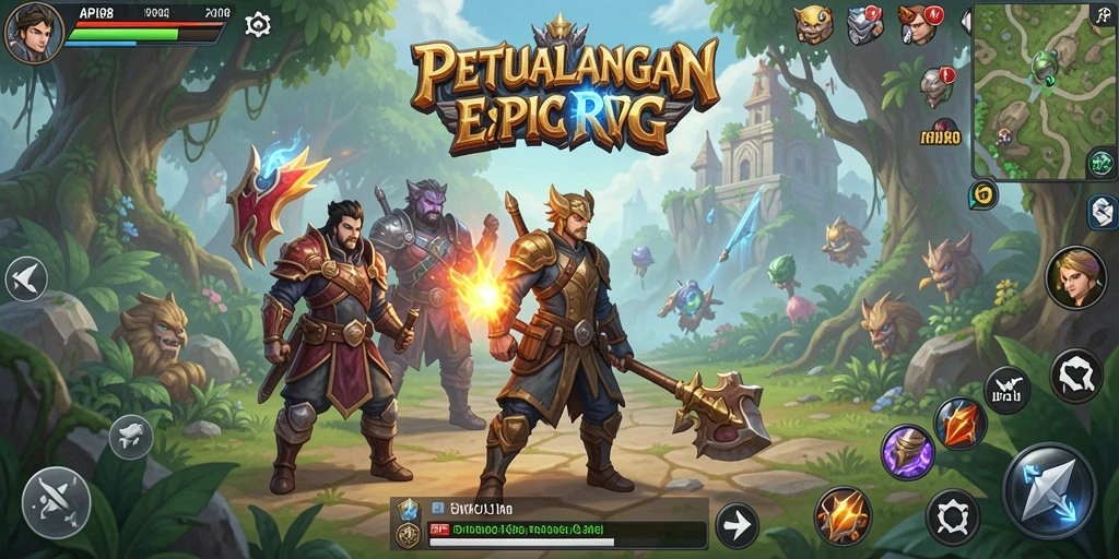 Gambaran gameplay RPG yang menakjubkan di API88.