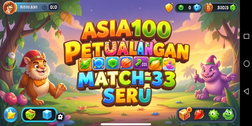 Gameplay menantang dan grafis yang memukau di ASIA100.