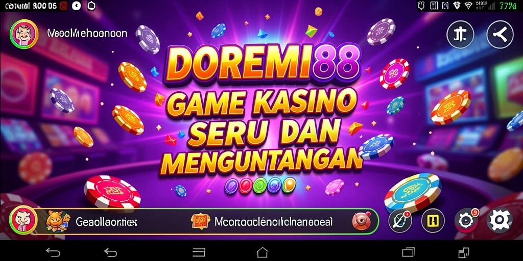 Screenshot DOREMI88 menampilkan gameplay seru dengan berbagai pilihan permainan Kasino.