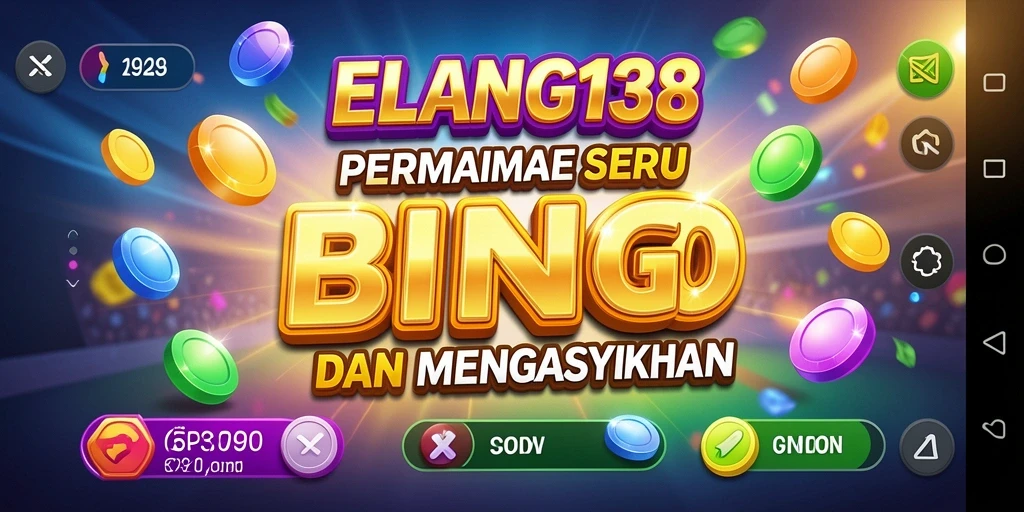 Tampilan permainan Bingo yang seru dan interaktif di ELANG138.