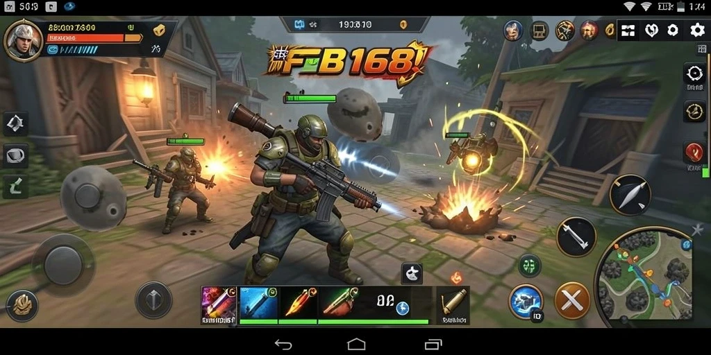 Tangkapan layar gameplay FB168 menampilkan taktik yang mendebarkan.