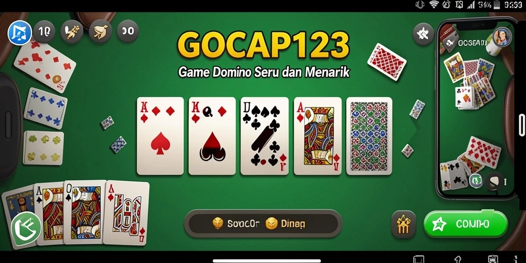 Tampilan gameplay seru GOCAP123 yang penuh strategi.