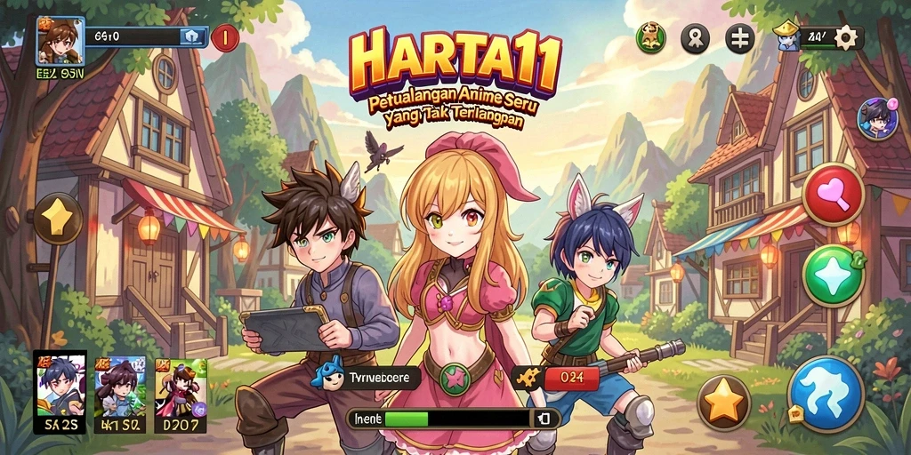 Tampilan gameplay HARTA11 yang memukau dan penuh aksi.