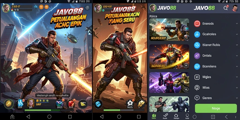 Gameplay aksi menegangkan di JAVO88 yang penuh tantangan.