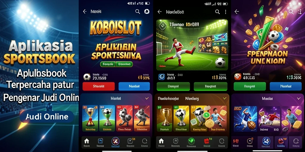 Tampilan gameplay KOBOISLOT yang menarik dan interaktif.