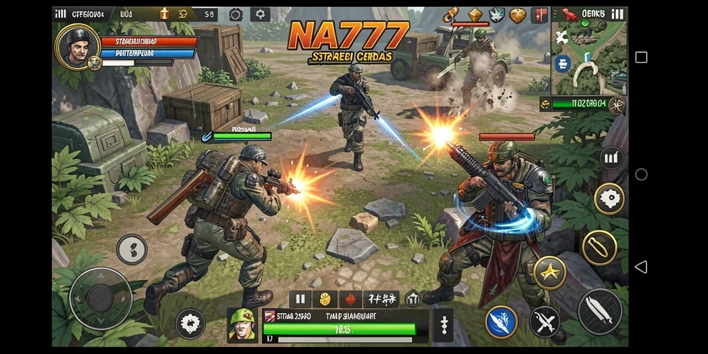 Gameplay seru dari NA777 dengan strategi taktis yang mendalam.