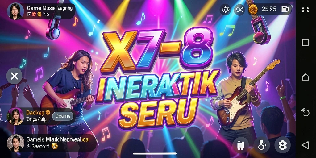 Gameplay interaktif yang menyenangkan dengan lagu-lagu favorit.