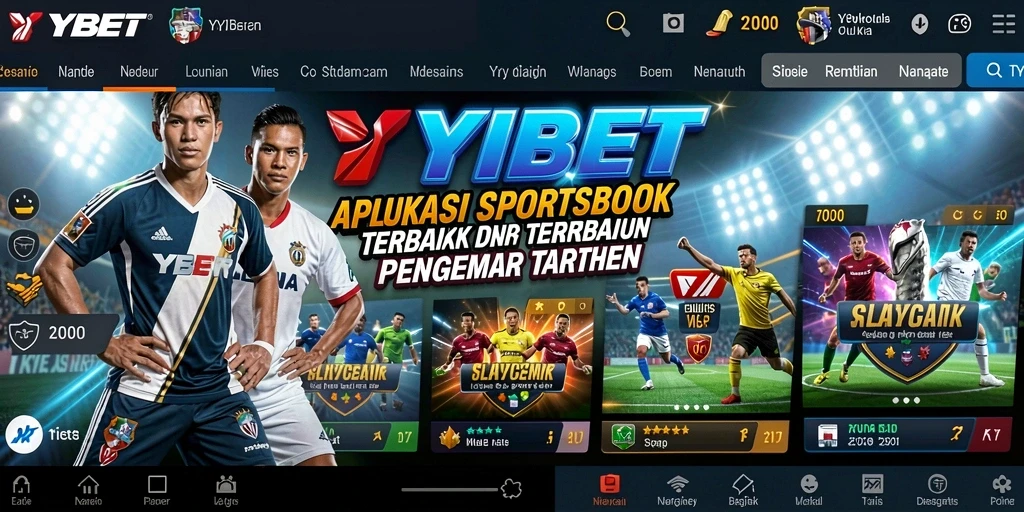 Tampilan menarik dari aplikasi YYBET saat menikmati taruhan olahraga.